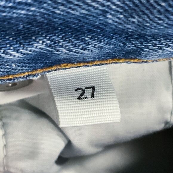 Frame Womens Jeans size 4 W27 Distressed Button Fly Frayed Skinny Ankle x29"insm - Picture 6 of 12